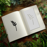 Botanical - Stencil - 75mm x 150mm - AH-M