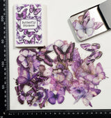 Tin of Assorted Stickers - Butterflies - EW