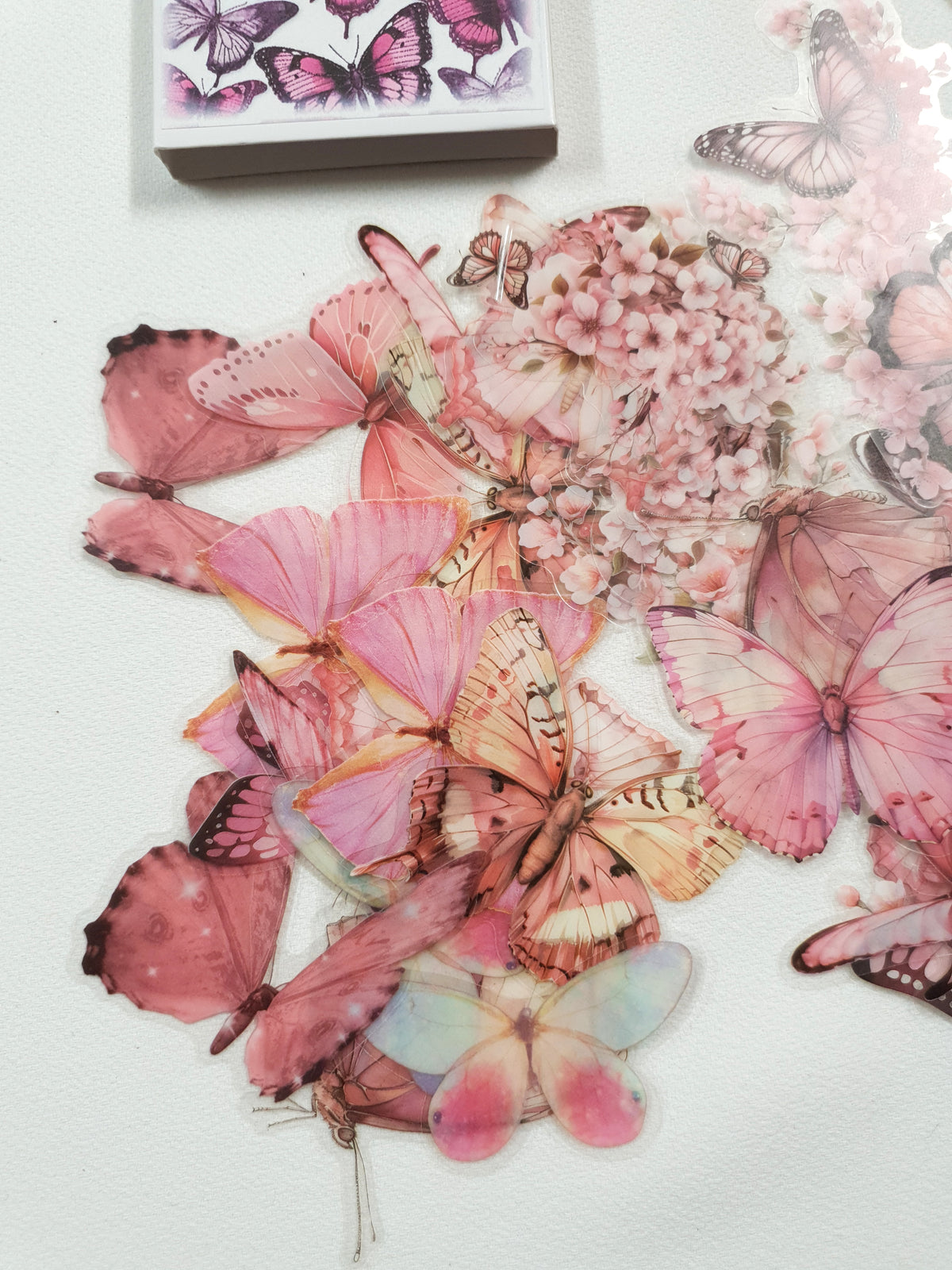 Tin of Assorted Stickers - Butterflies - EZ