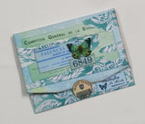 Mini Handmade Ephemera Wallet - CD