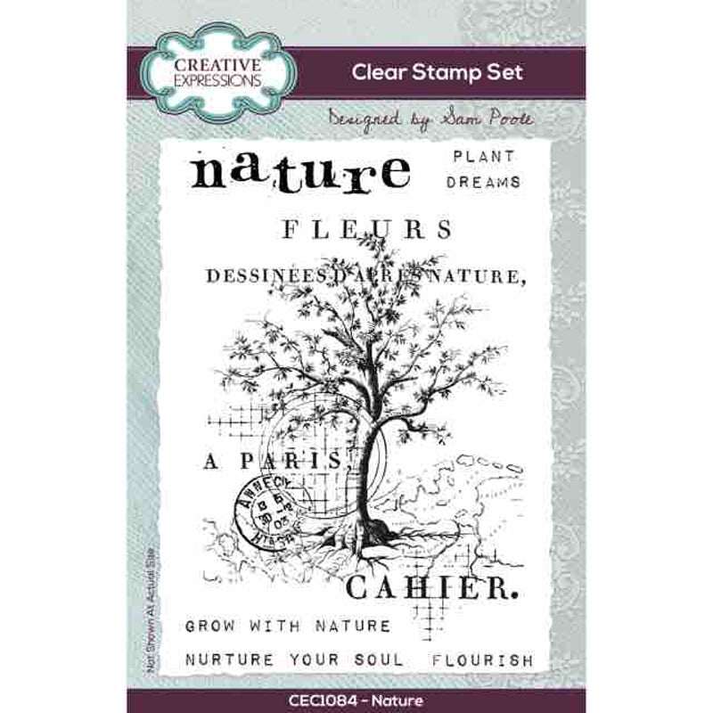 Creative Expressions - Sam Poole - Nature - Clear Stamp Set