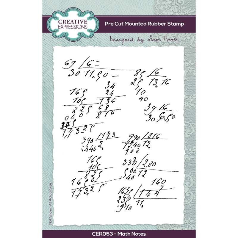 Creative Expressions - Sam Poole - Math Notes - Stamp