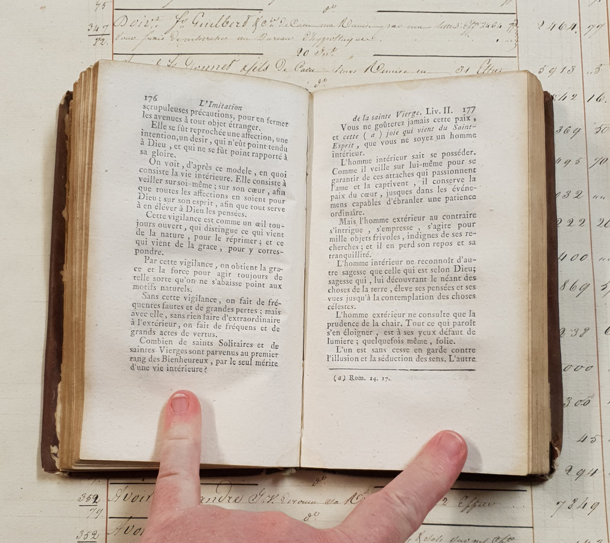 Authentic Antique French Book - CW