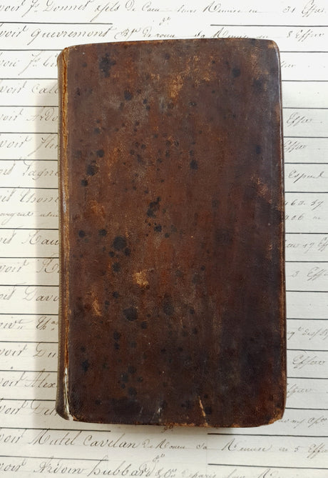 Authentic Antique French Book - CW