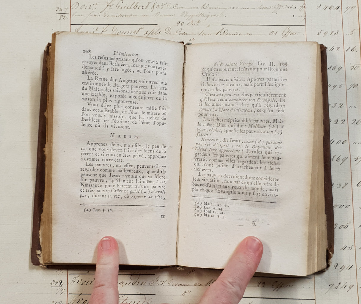 Authentic Antique French Book - CW