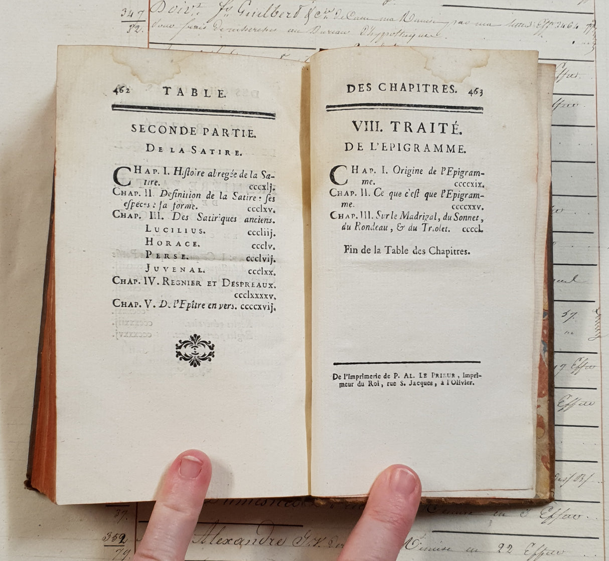 Authentic Antique French Book - CX