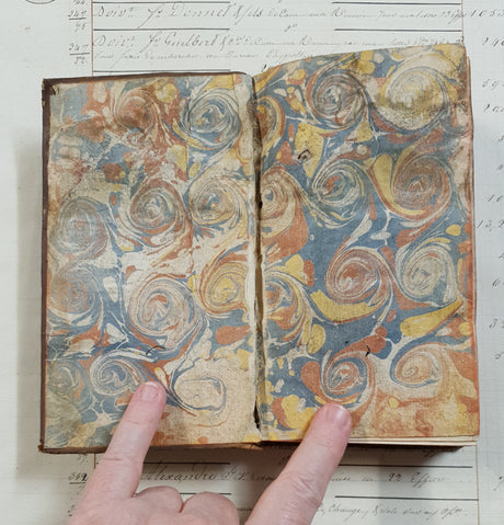 Authentic Antique French Book - CX
