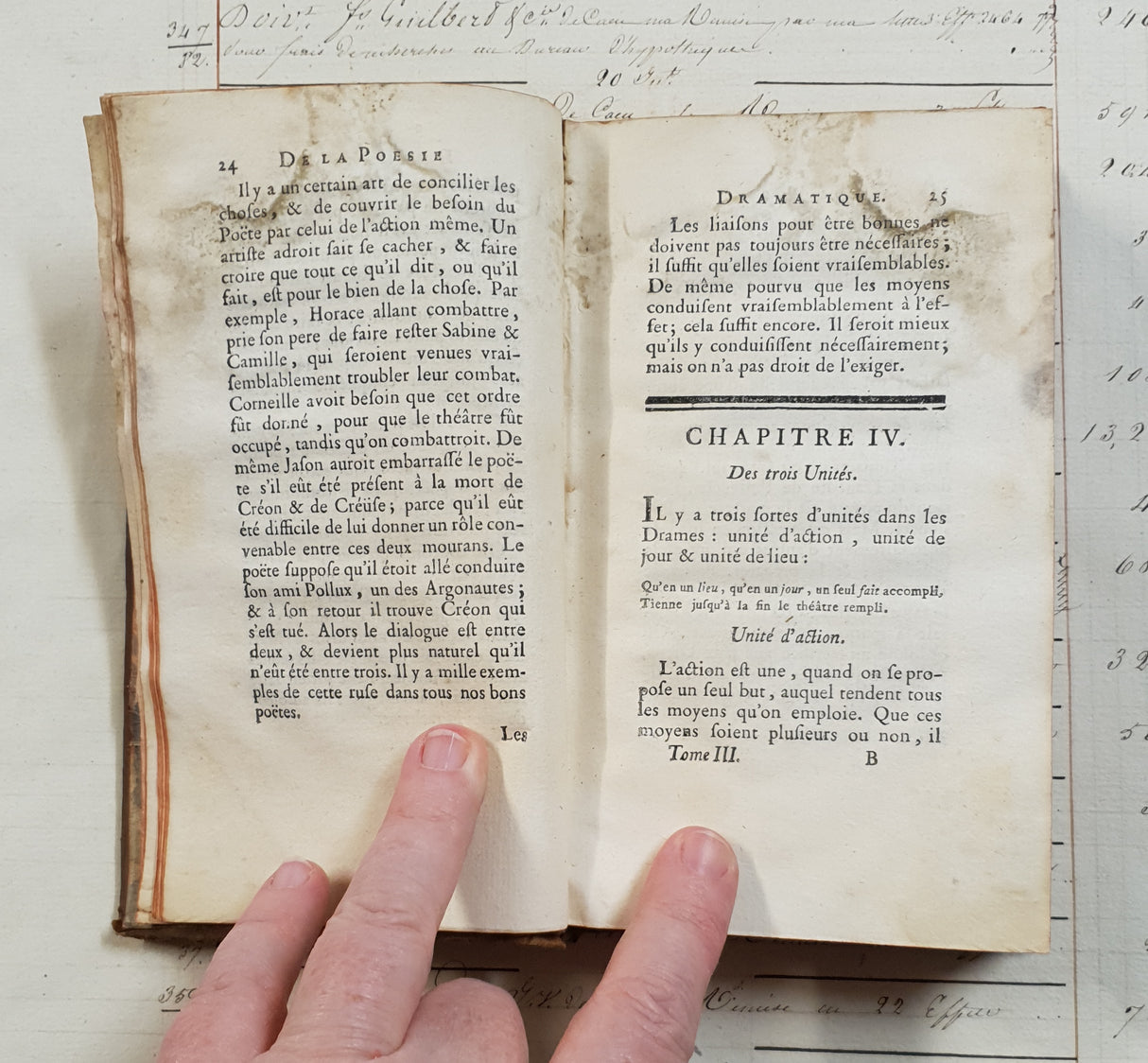 Authentic Antique French Book - CX