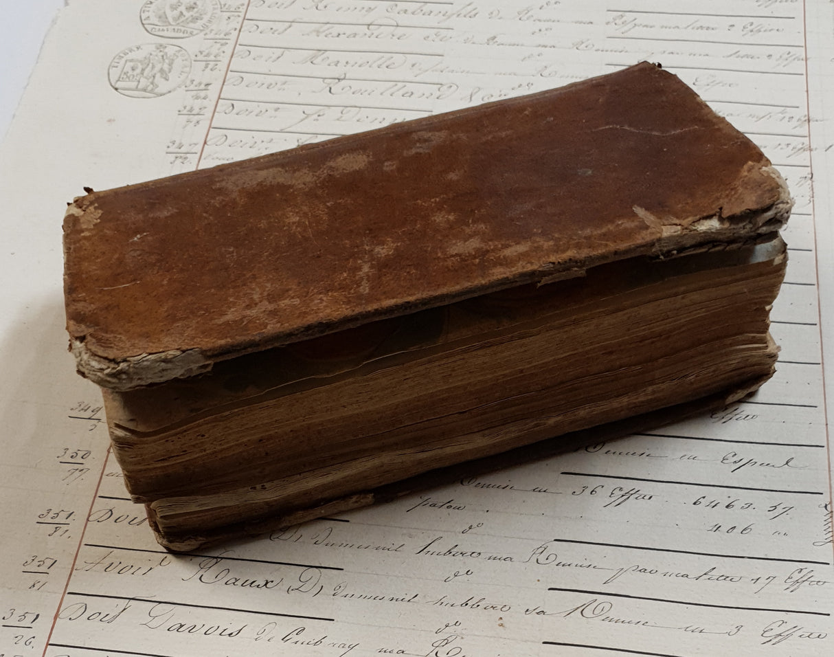 Authentic Antique French Book - CY