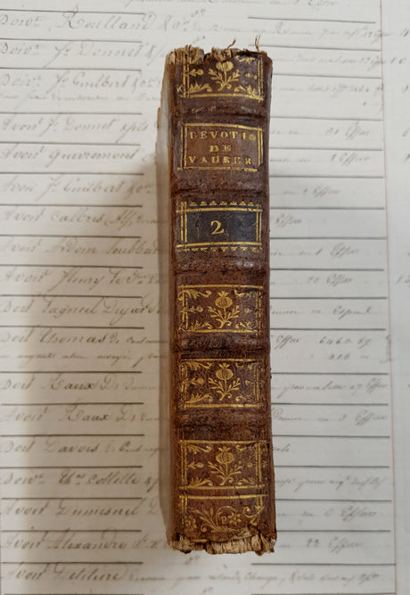 Authentic Antique French Book - CY