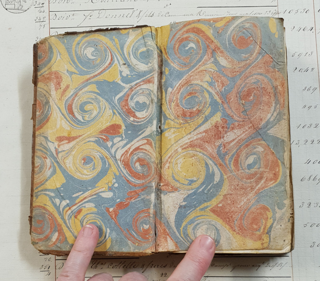Authentic Antique French Book - CY