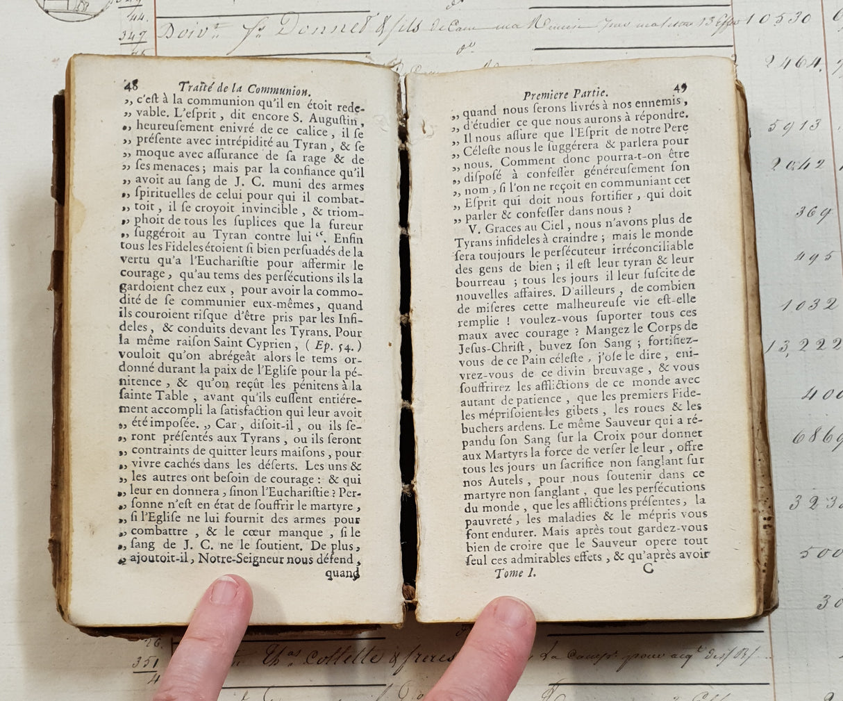 Authentic Antique French Book - CY