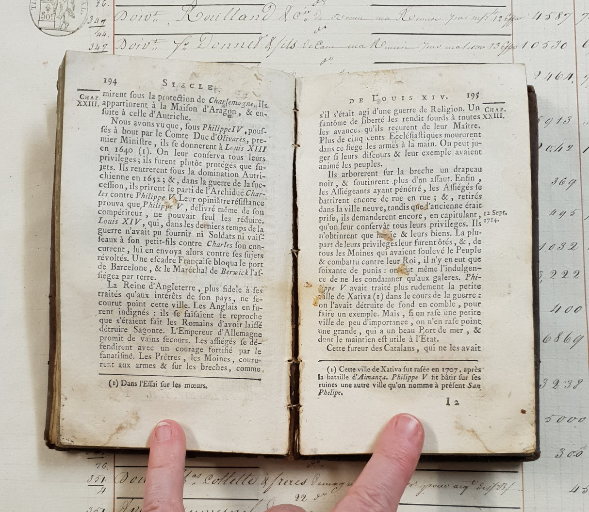 Authentic Antique French Book - CZ