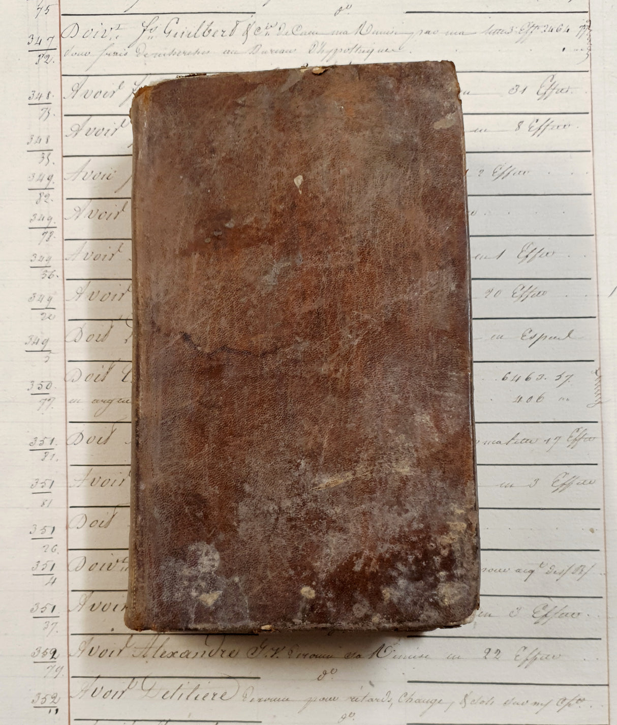 Authentic Antique French Book - CZ