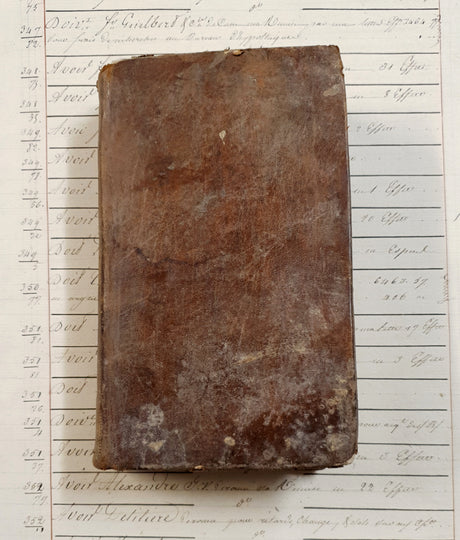 Authentic Antique French Book - CZ