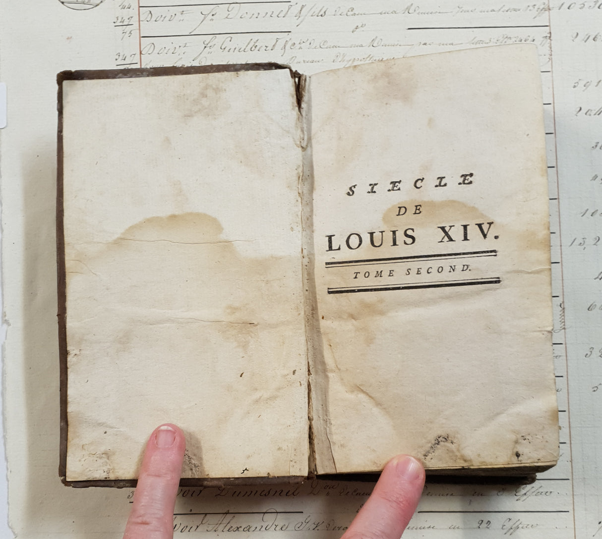 Authentic Antique French Book - CZ