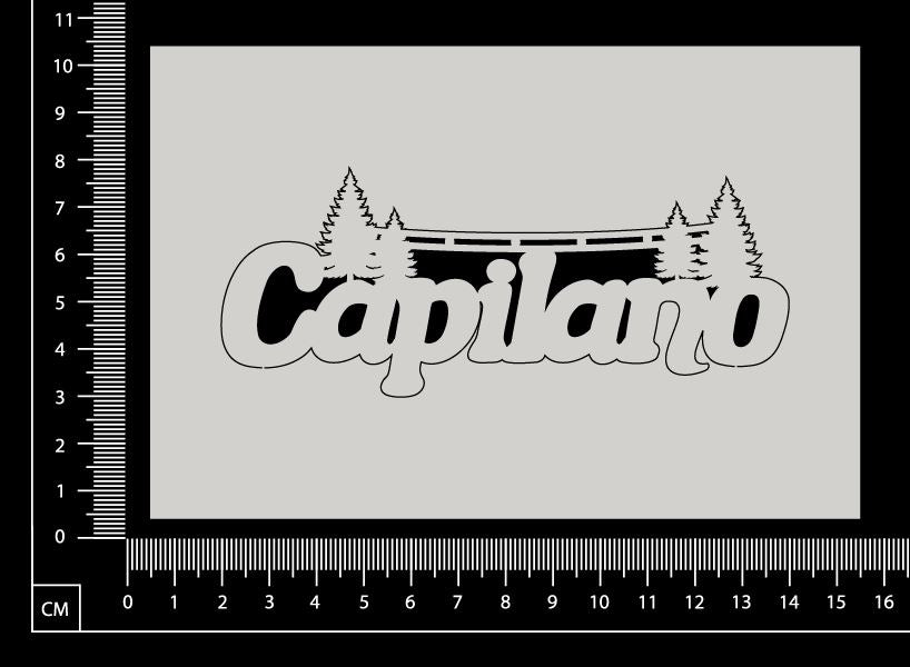 Capilano - B - White Chipboard