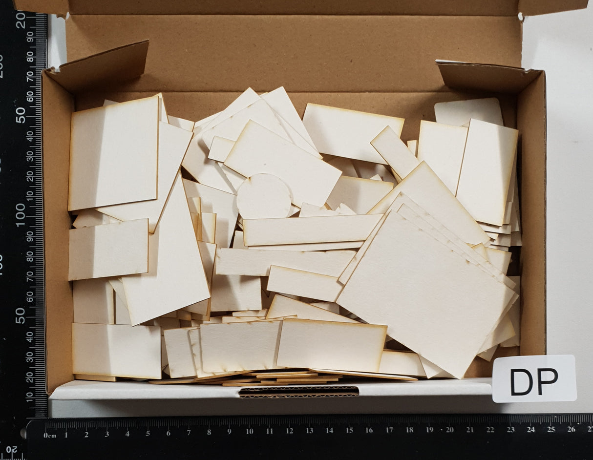 Box of Chipboard Bits & Pieces - DP