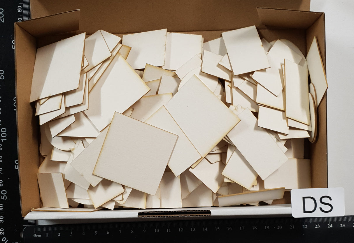 Box of Chipboard Bits & Pieces - DS