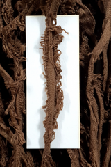 Cotton Frizz Ribbon - Chocolate - 2m Pack