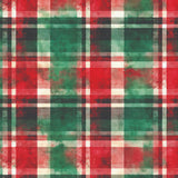 Creative Expressions - Taylor Made Journals - Christmas Plaid - 8 in x 8 in Paper Pad