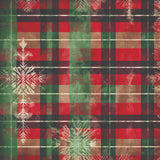 Creative Expressions - Taylor Made Journals - Christmas Plaid - 8 in x 8 in Paper Pad