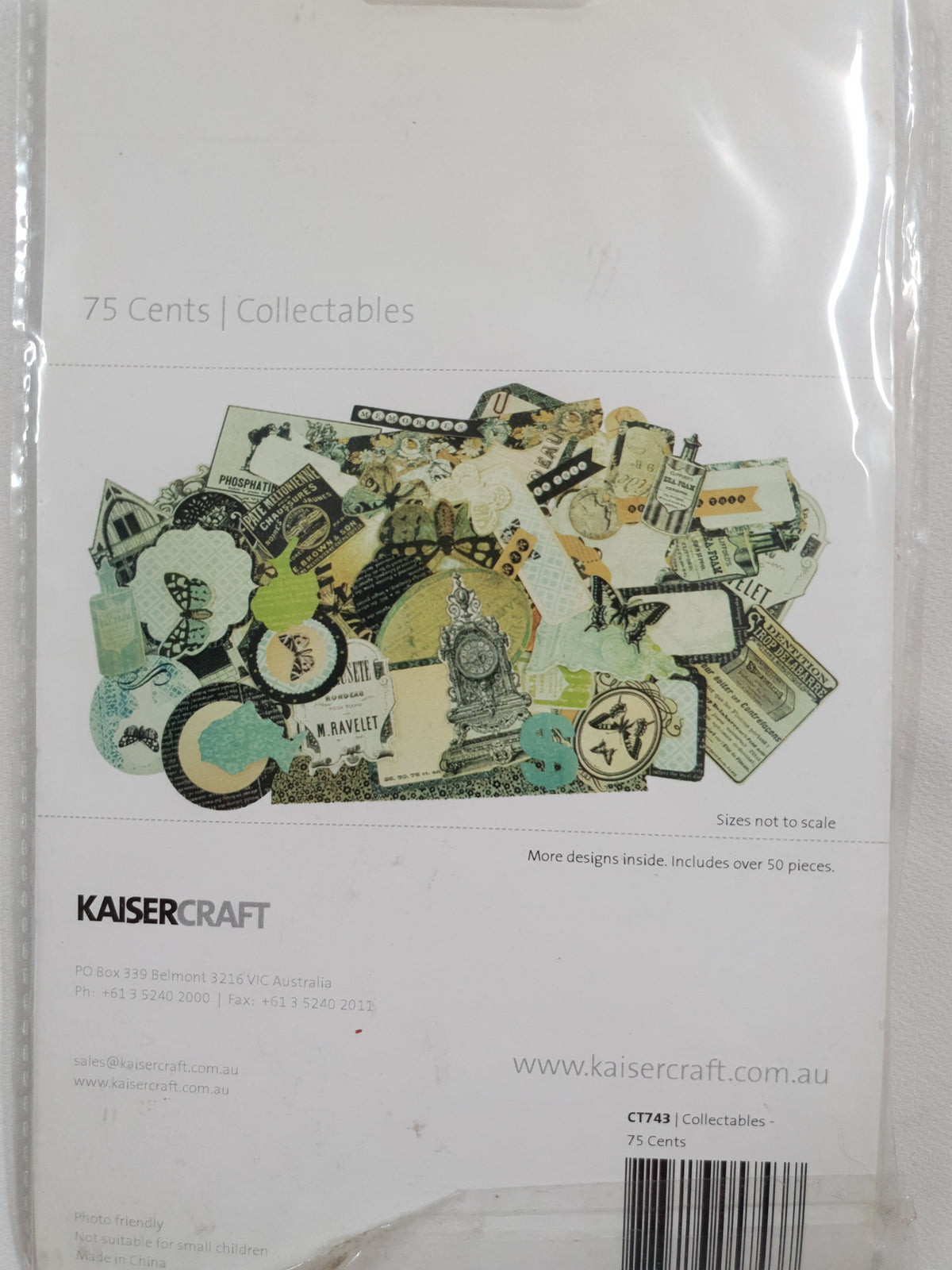 Kerry's Destash - Kaisercraft Collectables - 25 Cents