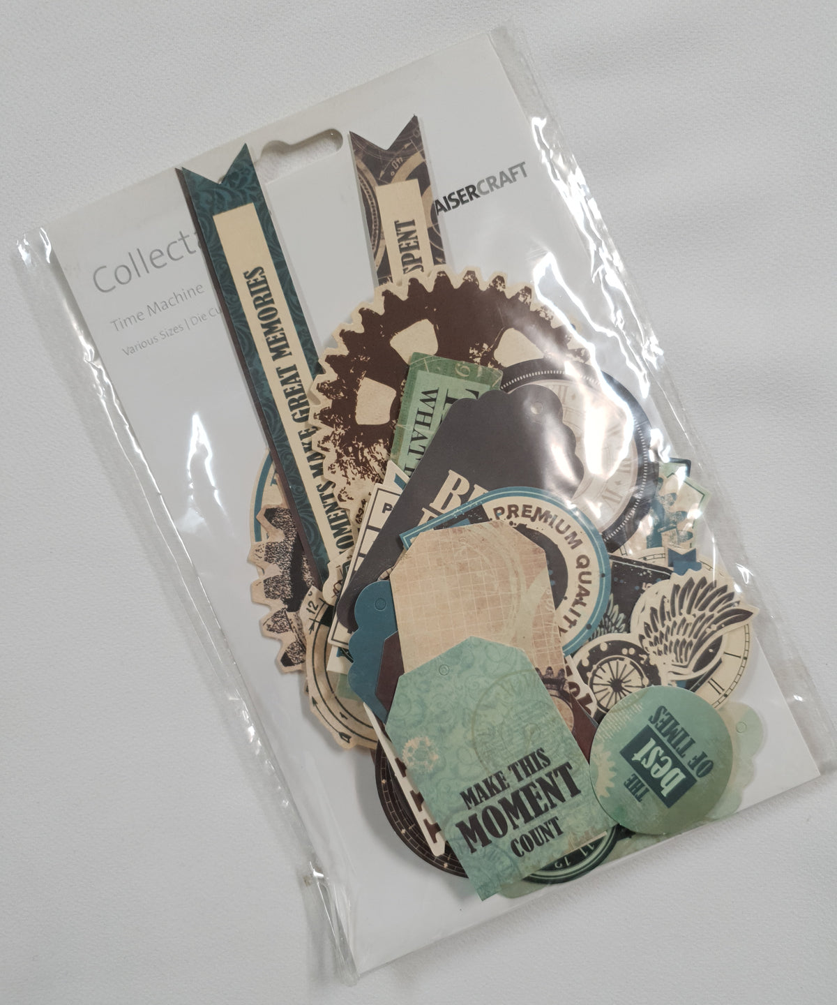 Kerry's Destash - Kaisercraft Collectables - Time Machine