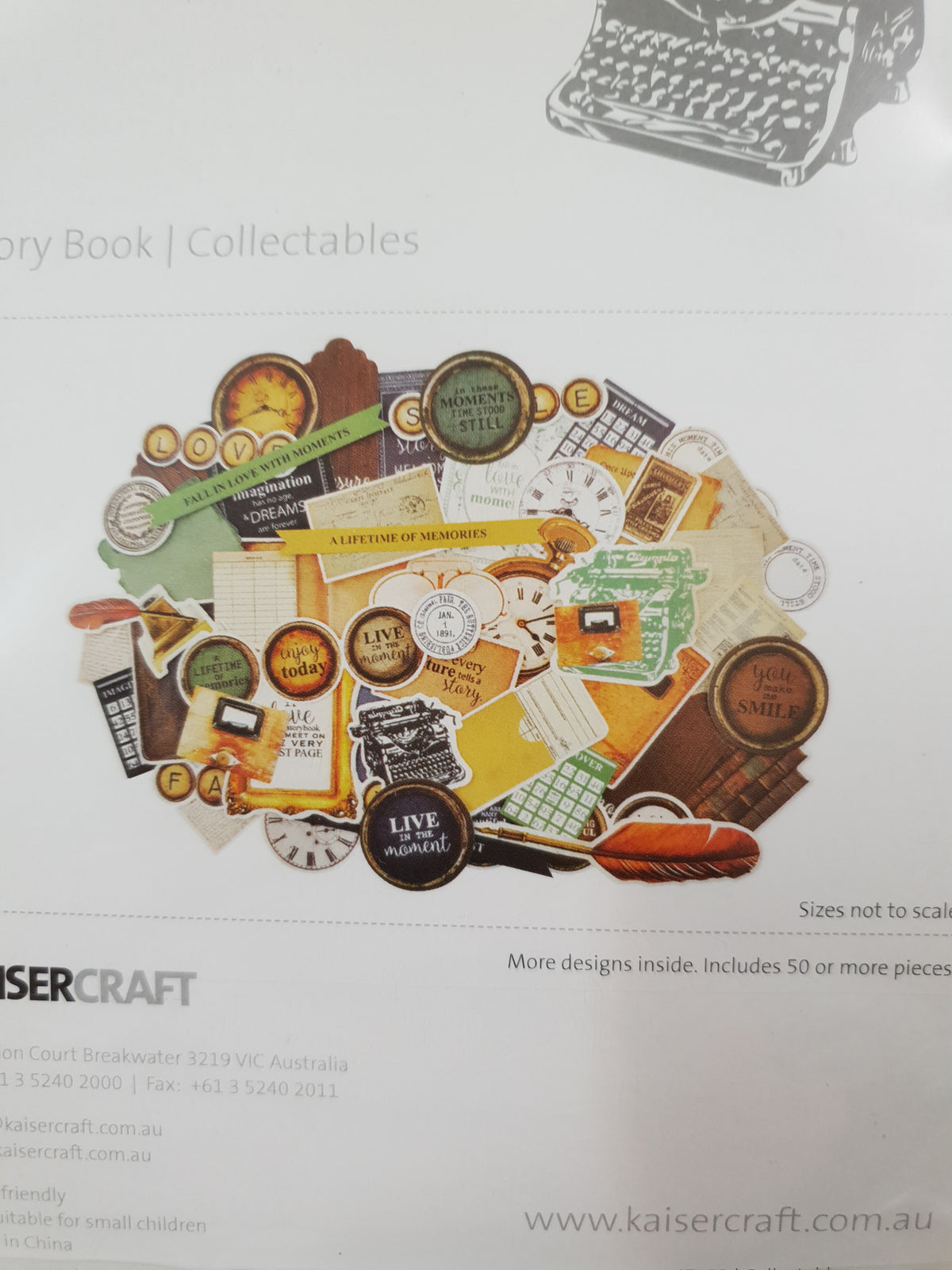 Kerry's Destash - Kaisercraft Collectables - Story Book