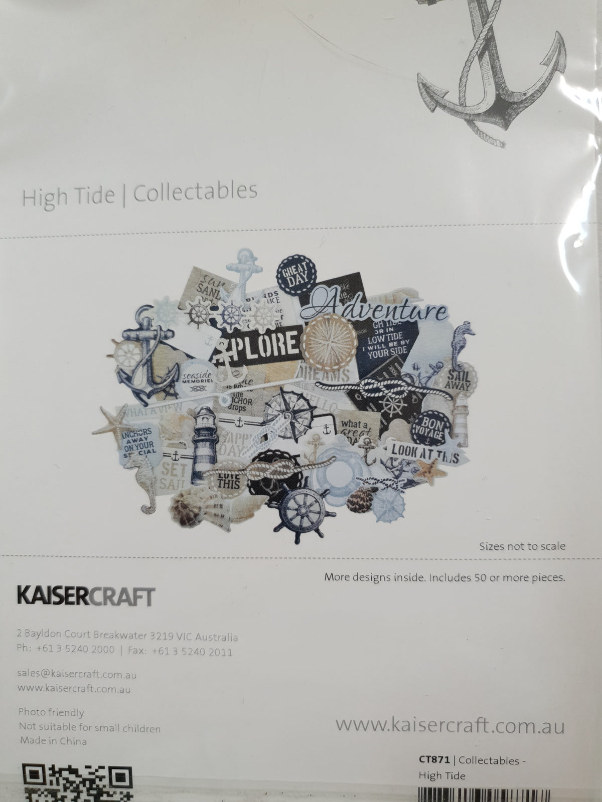Kerry's Destash - Kaisercraft Collectables - High Tide