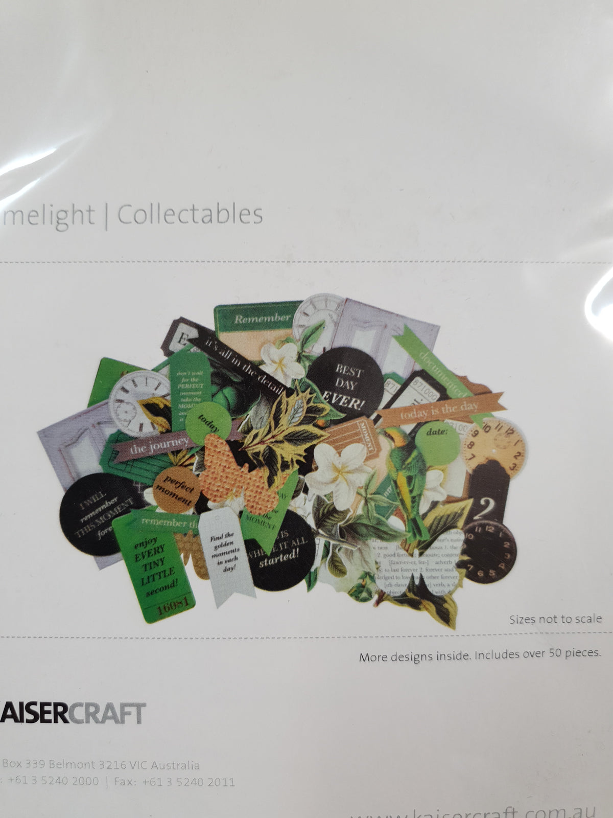 Kerry's Destash - Kaisercraft Collectables - Limelight