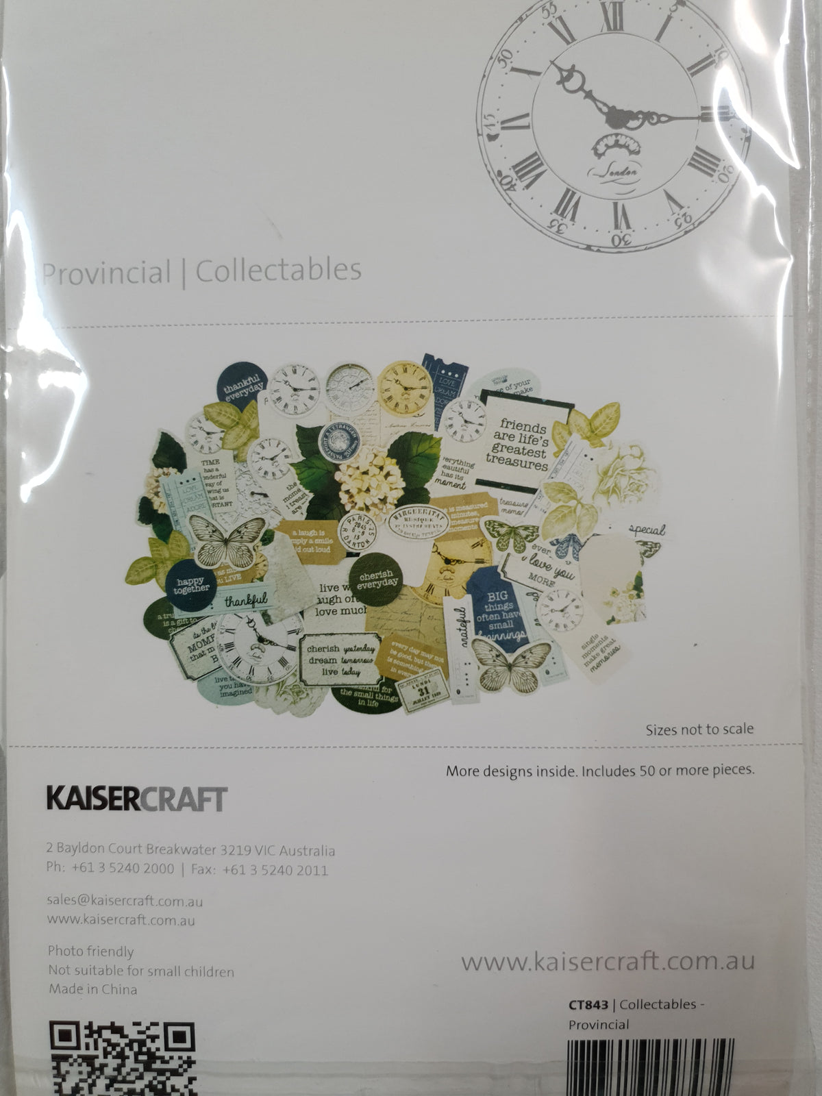 Kerry's Destash - Kaisercraft Collectables - Provincial