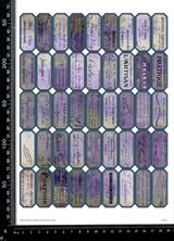 Cut Apart Stickers Sheet - Labels - STK-1