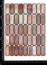 Cut Apart Stickers Sheet - Labels - STK-10
