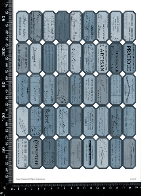 Cut Apart Stickers Sheet - Labels - STK-15