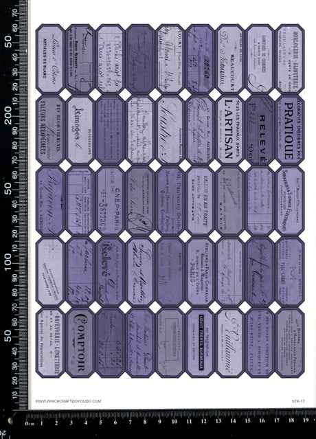 Cut Apart Stickers Sheet - Labels - STK-17