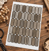 Cut Apart Stickers Sheet - Labels - STK-18