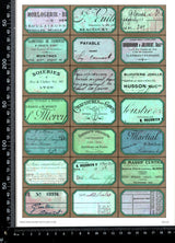 Cut Apart Stickers Sheet - Labels - STK-20