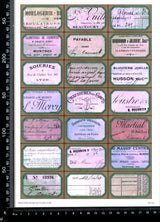 Cut Apart Stickers Sheet - Labels - STK-22