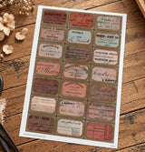 Cut Apart Stickers Sheet - Labels - STK-24