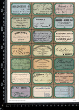 Cut Apart Stickers Sheet - Labels - STK-27