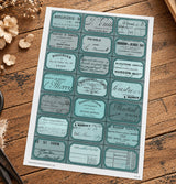 Cut Apart Stickers Sheet - Labels - STK-29