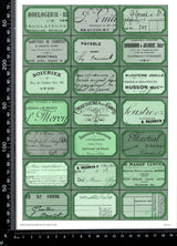 Cut Apart Stickers Sheet - Labels - STK-31