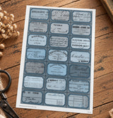 Cut Apart Stickers Sheet - Labels - STK-32