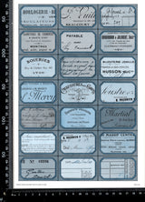 Cut Apart Stickers Sheet - Labels - STK-32