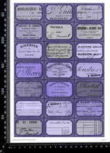 Cut Apart Stickers Sheet - Labels - STK-34