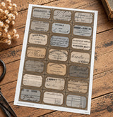 Cut Apart Stickers Sheet - Labels - STK-35