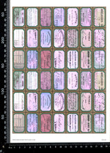 Cut Apart Stickers Sheet - Labels - STK-39