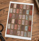 Cut Apart Stickers Sheet - Labels - STK-41
