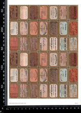 Cut Apart Stickers Sheet - Labels - STK-41